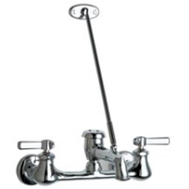 Chicago Elegance 12.75" Chrome Wall Mounted Utility Faucet