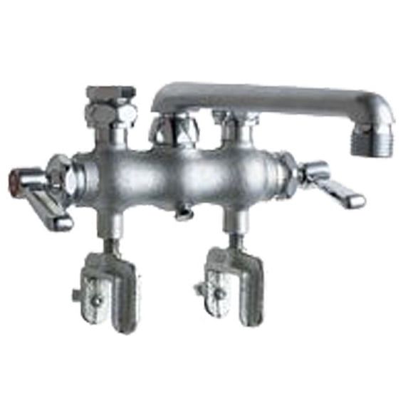 Chicago Faucets 686-XKRCF Hot and Cold Water Laundry Tray Sink Faucet