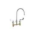 thumbnail image 1 of Chicago Faucets 786-GN8AE3ABCP Concealed Hot and Cold Water Sink Faucet , Polish, 1 of 1