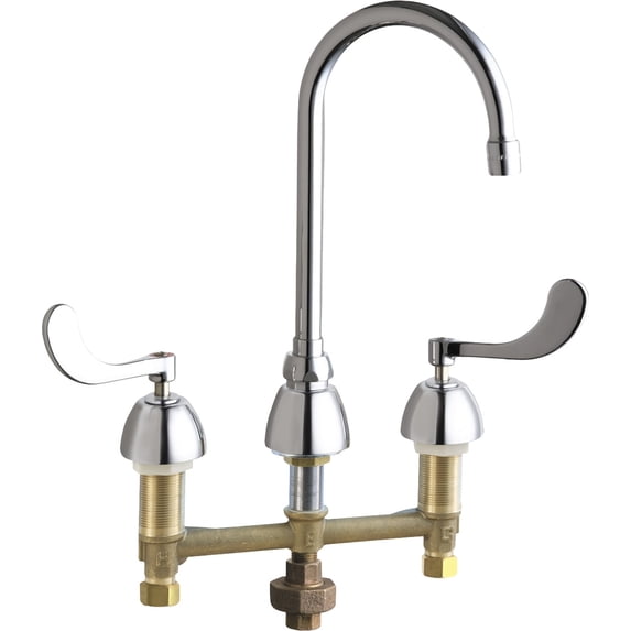 Chicago Faucets 786-Twgn2ae3xk Commercial Grade High Arch Kitchen Faucet - Chrome