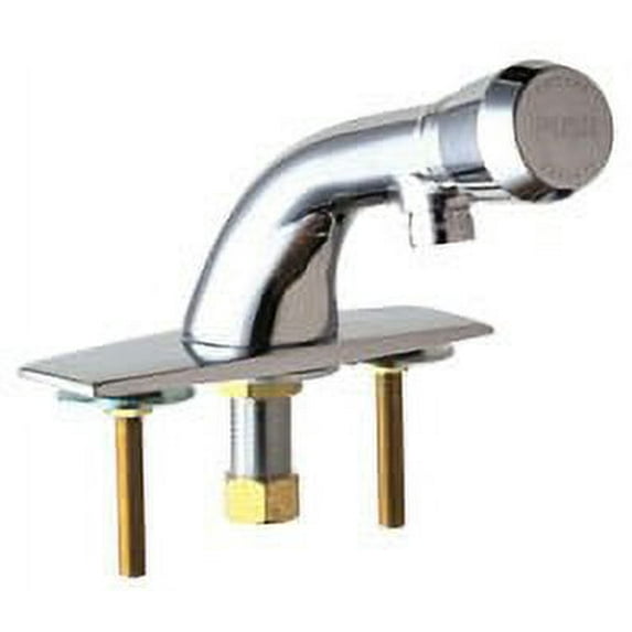 Chicago Faucets 857-E12v665pshab Single Supply Hot / Cold Water Basin Faucet - Chrome