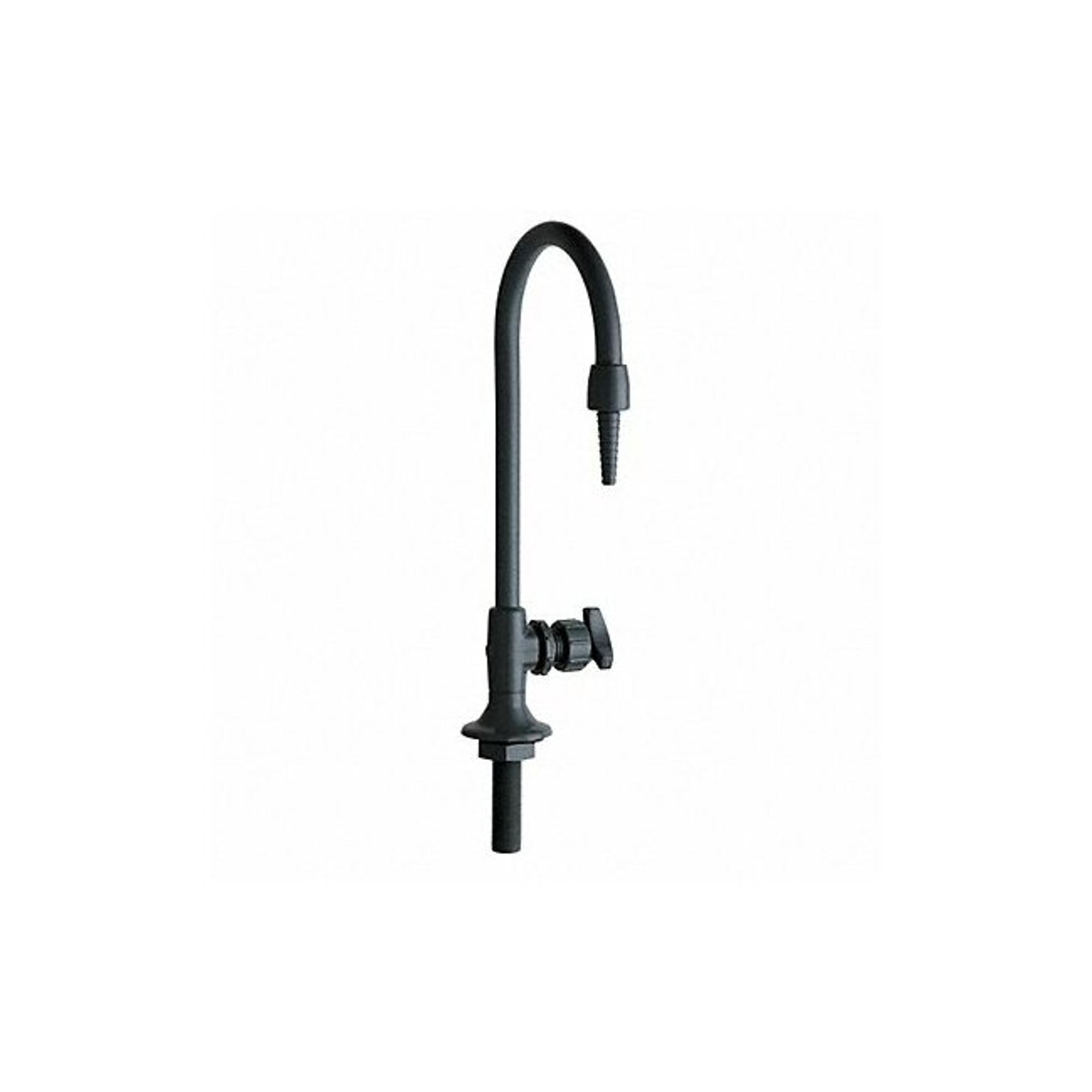 Chicago Faucets 869Bpvc Pvc Distilled Water Lab Faucet Black