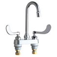 thumbnail image 1 of Chicago Faucets 895-317E29xkab Commercial Grade Centerset Bathroom Faucet - Chrome, 1 of 1