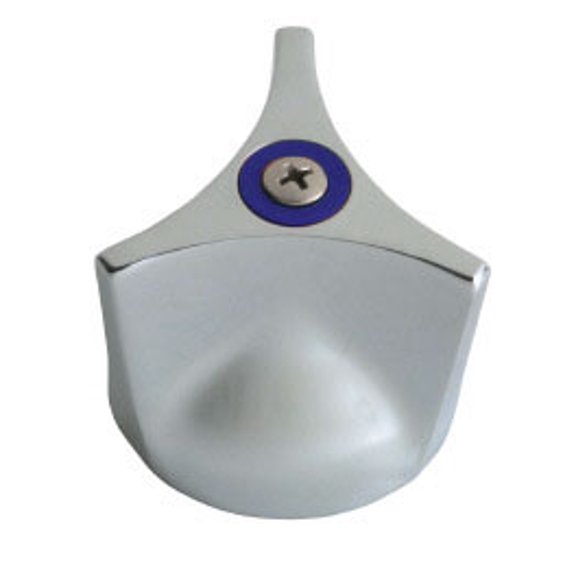 Chicago Faucets 950-Coldjk 2-1/2" Three Wing Metal Handle - Chrome