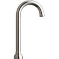 thumbnail image 1 of Chicago Faucets Ecast Lead-Free 3.5-Inch Gooseneck Spout, 8-3/8 In. Tall, 13/16 In. - 24 Male Outlet Thread, Chrome, 1 of 1