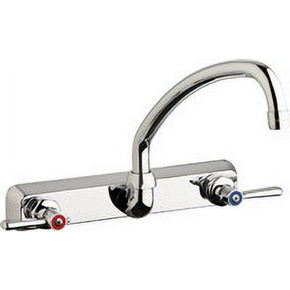 Chicago Faucets W8w-L9e35-369Ab Commercial Grade Centerset Laundry / Service Faucet -