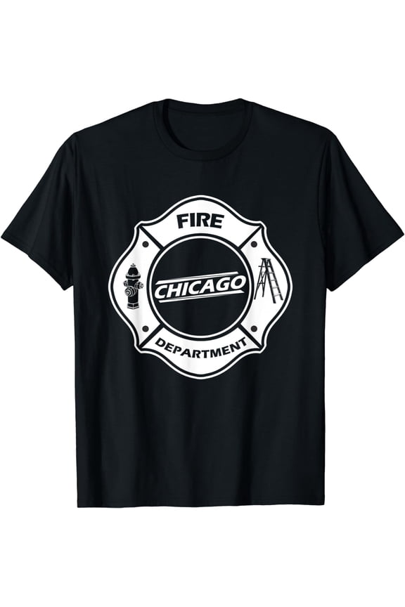 Chicago Fire Department T Shirt Firefighter