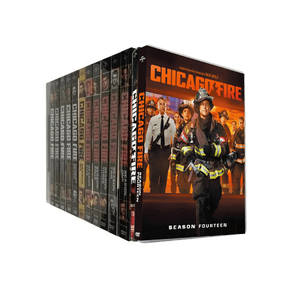 Chicago Fire Seasons 1-14 Complete Series DVD Box Set Discs