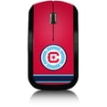 thumbnail image 1 of Chicago Fire Stripe Design Wireless Mouse, 1 of 1