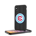 thumbnail image 1 of Chicago Fire iPhone Text Backdrop Rugged Case, 1 of 7