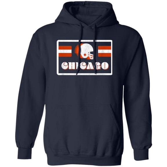 Chicago Football 70's Retro Hoodie