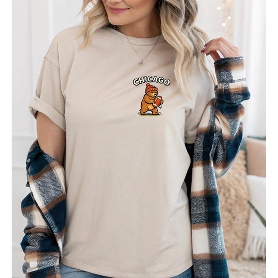 Chicago Football Bear Game Day Tee: Fan Shirt