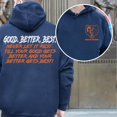 thumbnail image 1 of Chicago Football Good Better Best Hoodie, Bear Down Shirts, Chicago Sport Shirt, Gift for Him, 1 of 2
