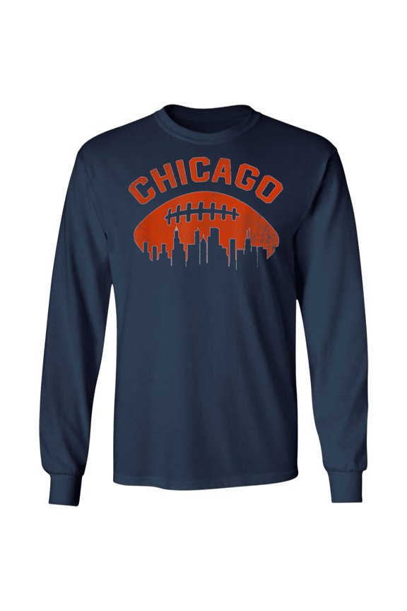 Chicago Football Long Sleeve T-Shirt