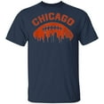 thumbnail image 1 of Chicago Football Skyline T-Shirt, 1 of 2