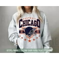 thumbnail image 1 of Chicago Football Vintage Sweatshirt, Bear Football Sweatshirt, 1 of 5