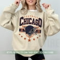 thumbnail image 1 of Chicago Football Vintage Sweatshirt, Bear Football Sweatshirt, 1 of 5