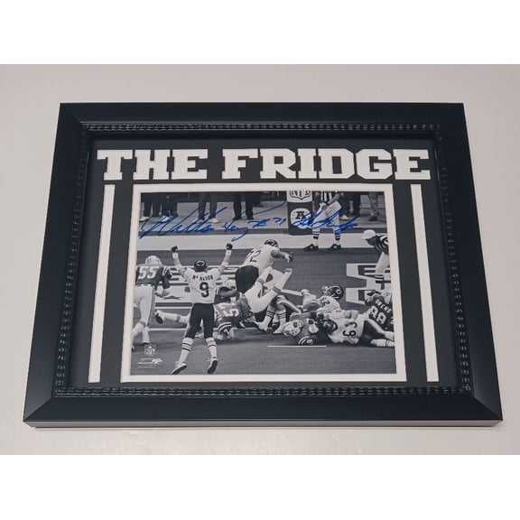 Chicago Football W. Perry The Fridge 11x14 Auto Frame