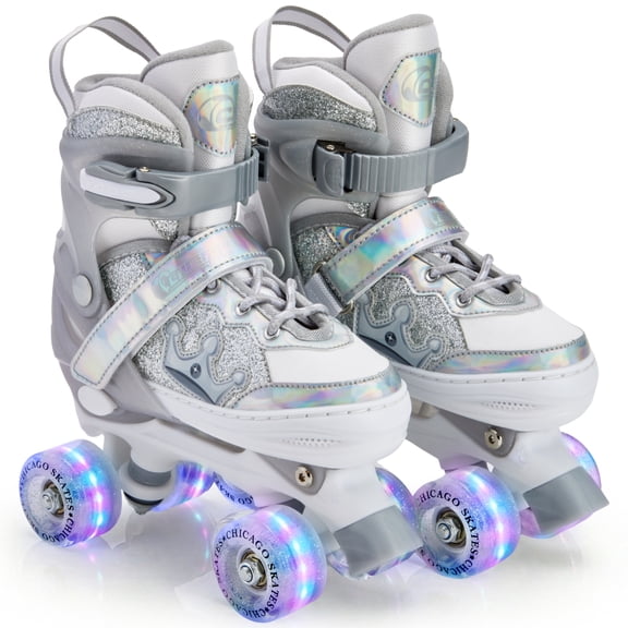 Chicago Skates Glitzy Sparkling Fashion Skate, Princess, Large