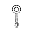 thumbnail image 1 of Chicago Hardware  080880; Eye Bolt Galvanized 5/8 X 8, 1 of 2