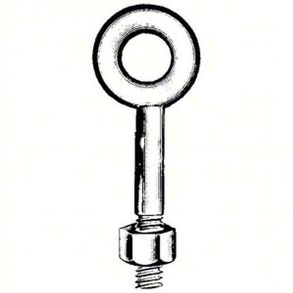 Chicago Hardware 080910; Eye Bolt Galvanized 5/8 X 10