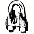 thumbnail image 1 of Chicago Hardware  231657; Wire Rope Clip Galvanized 3/16In, 1 of 2