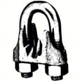 thumbnail image 1 of CHICAGO HARDWARE Wire Rope Clip Galvanized 232005, 1 of 1