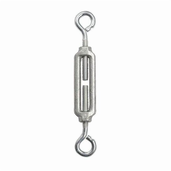 Chicago Hardware Turnbuckle,Eye & Eye,Aluminum,3/8-16 In 05120 0
