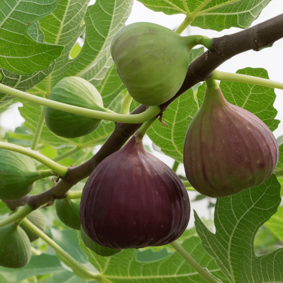 Chicago Hardy Fig Tree - Cold Hardy to Zone 5, Live Plant Ficus Carica for Northern Gardens