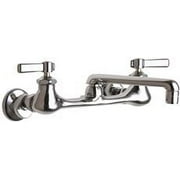 Chicago Hot And Cold Water Sink Faucet Lead Free, Lever Handles