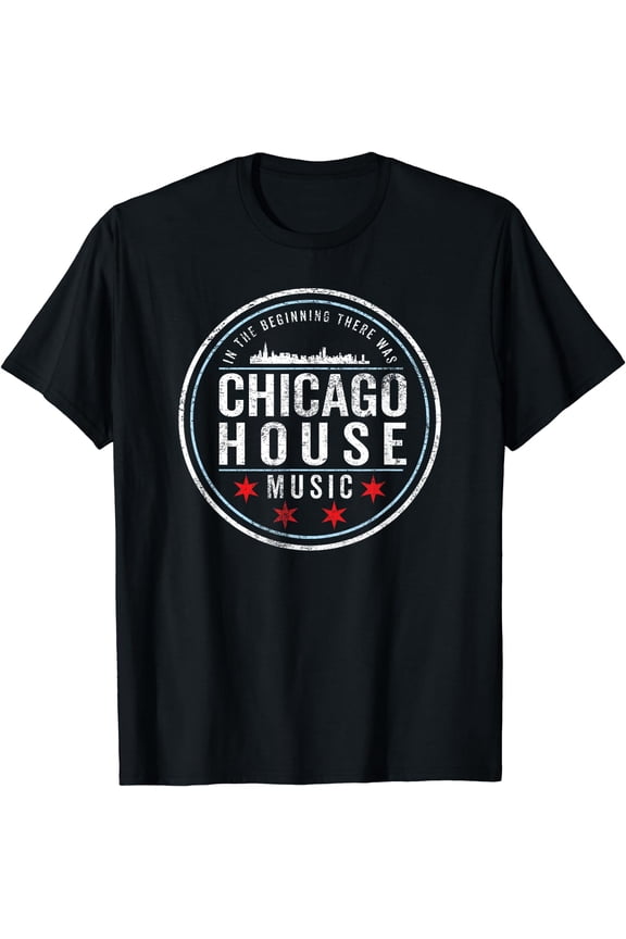 Chicago House Music - EDM DJ Vintage T-Shirt
