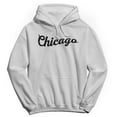 thumbnail image 1 of Chicago Humor Graphic White Men's Crewneck Sweatshirt Hoodie, 1 of 1