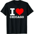 thumbnail image 1 of Chicago - I Heart Chicago - I Love Chicago T-Shirt, 1 of 3