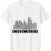 Chicago, I love Chicago, Chi City, Windy City, T-shirt, T-Shirt