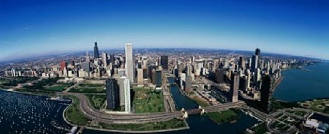 Chicago IL Canvas Art - Panoramic Images (15 x 6)