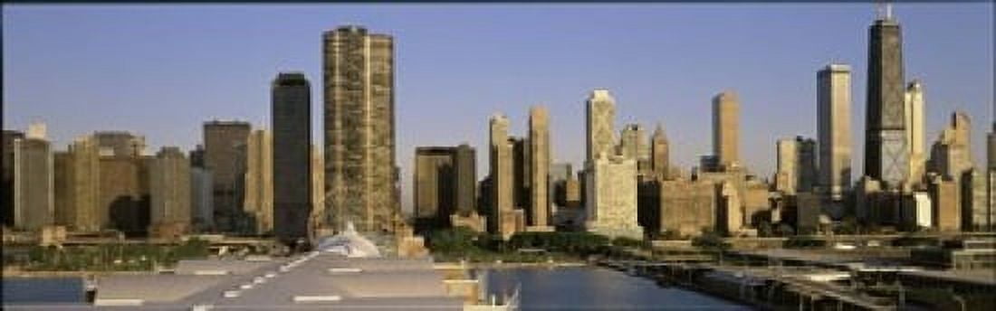 Chicago IL Canvas Art - Panoramic Images (18 x 6)