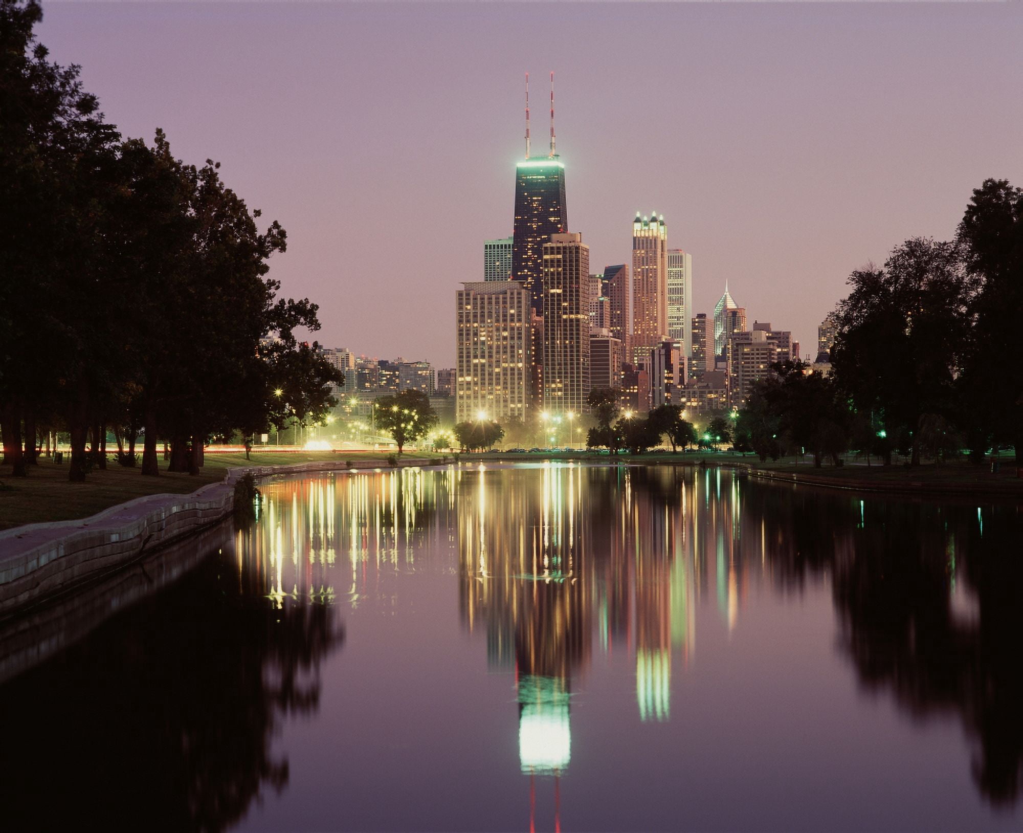 Chicago IL Canvas Art - Panoramic Images (22 x 27)