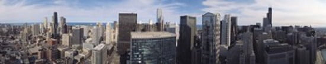 Chicago IL Canvas Art - Panoramic Images (24 x 5)