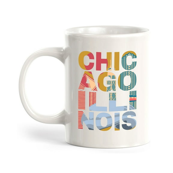 Chicago, Illinois 11oz Plastic Coffee Mug | American Cities Coffee Cups