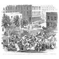 thumbnail image 1 of Chicago Illinois 1857. Nwood Engraving From An American Newspaper Of 1857. Poster Print by (24 x 36), 1 of 4