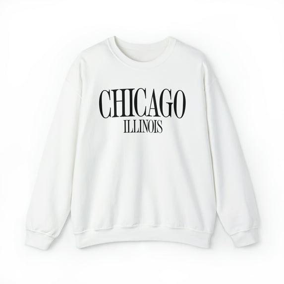 Chicago Illinois IL Sweatshirt, Gifts, Crewneck