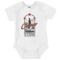 thumbnail image 1 of Chicago Illinois The Windy City Romper Boys or Girls Infant Baby Brisco Brands NB, 1 of 6