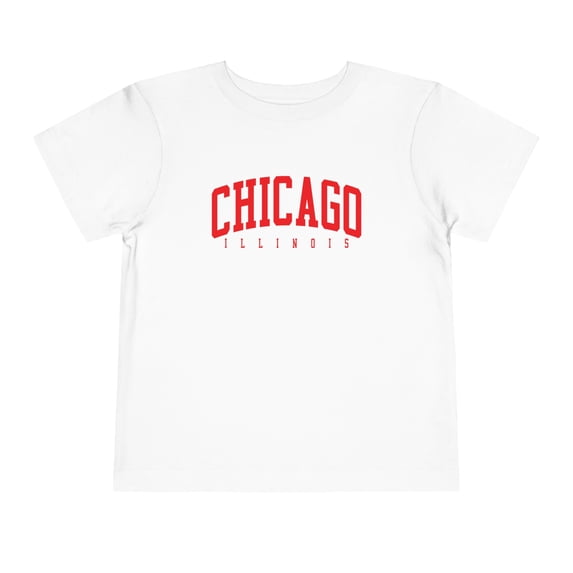 Chicago Illinois Toddler Shirt Gifts Boy Girl Size 2T-5T