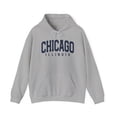 thumbnail image 1 of Chicago Illinois Trip Moving Vacation Hoodie, Gifts, Hooded Sweatshirt, 1 of 4