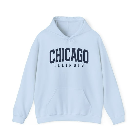 Chicago Illinois Trip Moving Vacation Hoodie, Gifts, Hooded Sweatshirt