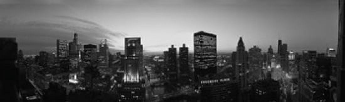 Chicago Illinois USA Canvas Art - Panoramic Images (15 x 5)