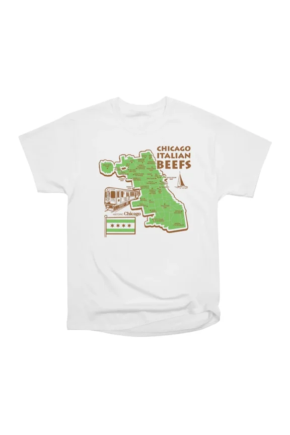 Chicago Italian Beefs T-Shirt Tee Gift For Him Merch For Her Apparel For Friend