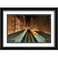 thumbnail image 1 of Chicago L Station, Adams and Wabash 2x Matted 38x28 Large Black Ornate Framed Art Print by The Cityscape Art Print Series, 1 of 2