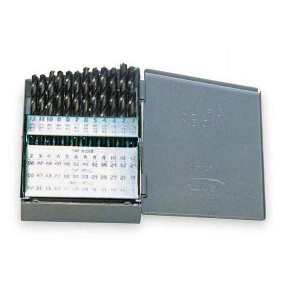 Chicago-Latrobe 57716 60pc. HSS 118 Degrees Drill Bit Set