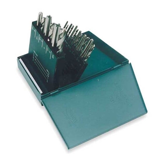 Chicago-Latrobe Drill/Tap Set,18pc,NC, NF 52581
